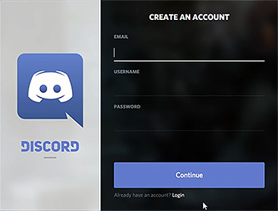 Register Your Discord Account