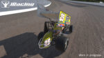 The iRacing Dirt Sprint Car at Eldora Speedway