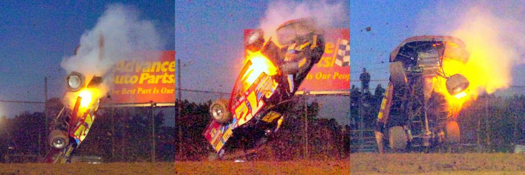 Lernerville Speedway Michael Norris Crash