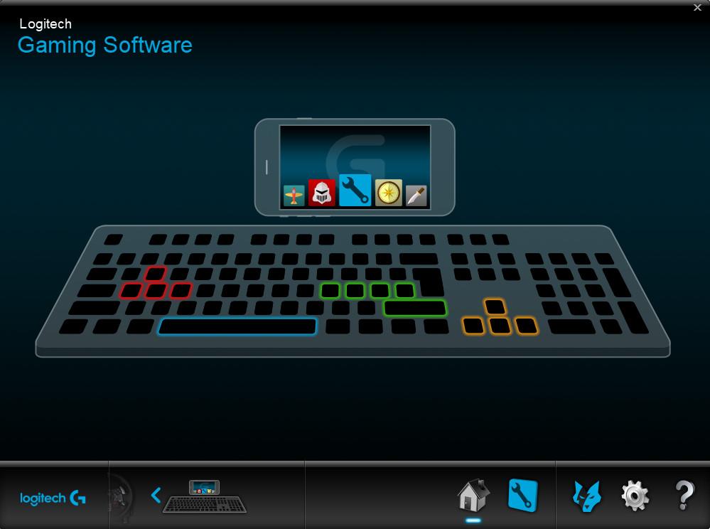 Logitech Gaming Software Keyboard Settings