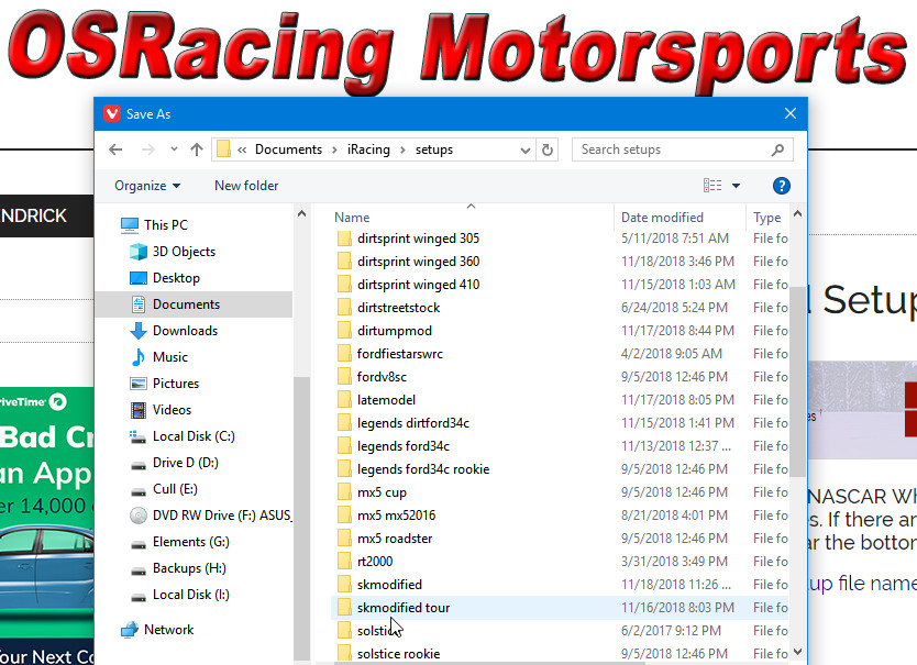 How to Download and Open iRacing Setups Image 6
