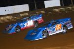 Josh Richards Challenged by Dennis Erb Jr. at Duck River Raceway, Friday, March 6, 2020