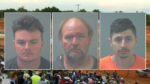 Gary Winger, Ashton Winger, and Scott Parker Mug Shots