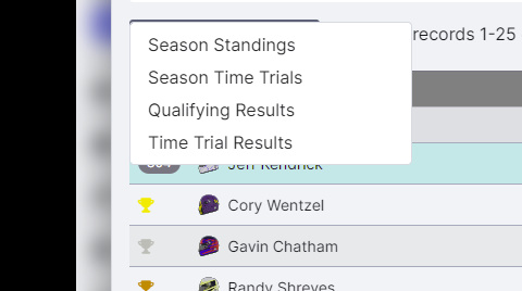 iRacing Time Trial Stats Page