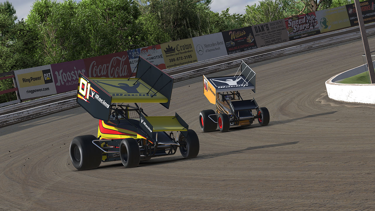iracing dirt world of outlaws sprint car